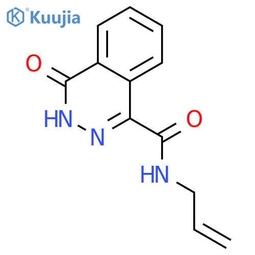 N-Allyl-4-oxo-3,4-dihydrophthalazine-1-carboxamide structure