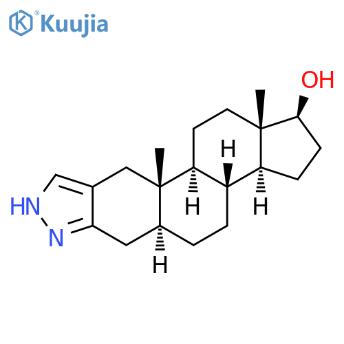 3,2-c Pyrazole-5α-androstan-17?-ol structure